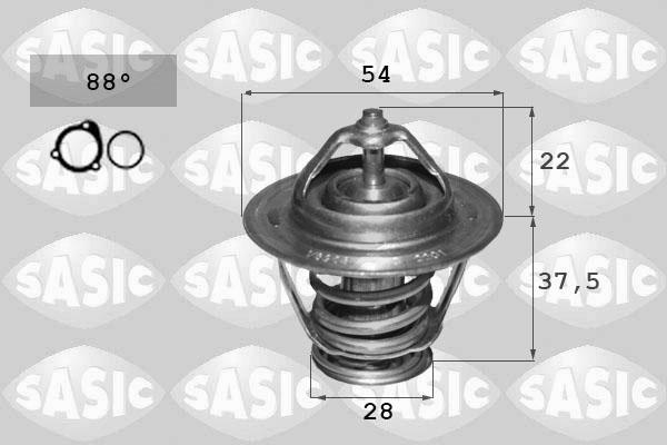 Sasic 3306124 - Termostato, Refrigerante www.autoricambi360.it