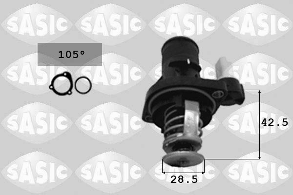 Sasic 3300001 - Termostato, Refrigerante www.autoricambi360.it