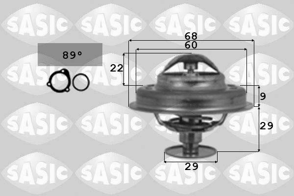 Sasic 3381041 - Termostato, Refrigerante www.autoricambi360.it