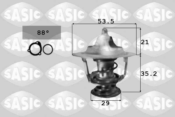 Sasic 3381031 - Termostato, Refrigerante www.autoricambi360.it