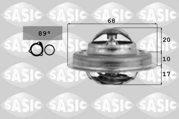 Sasic 3381161 - Termostato, Refrigerante www.autoricambi360.it