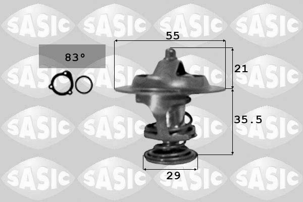 Sasic 3381231 - Termostato, Refrigerante www.autoricambi360.it
