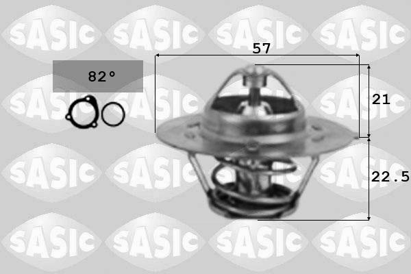 Sasic 3371471 - Termostato, Refrigerante www.autoricambi360.it