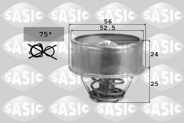 Sasic 3371261 - Termostato, Refrigerante www.autoricambi360.it