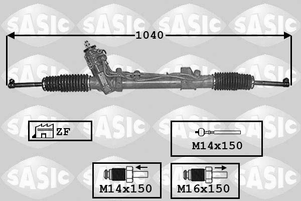 Sasic 7006011 - Scatola guida www.autoricambi360.it