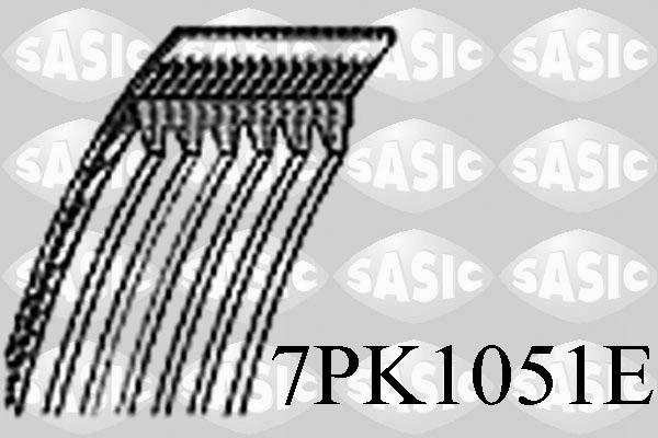 Sasic 7PK1051E - Cinghia Poly-V www.autoricambi360.it