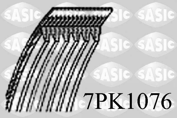Sasic 7PK1076 - Cinghia Poly-V www.autoricambi360.it