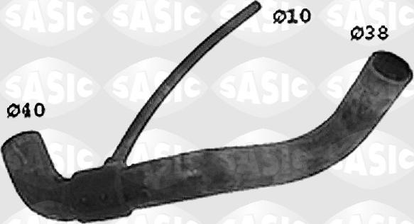 Sasic SWH4186 - Flessibile radiatore www.autoricambi360.it