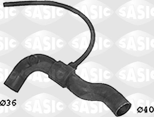 Sasic SWH4188 - Flessibile radiatore www.autoricambi360.it
