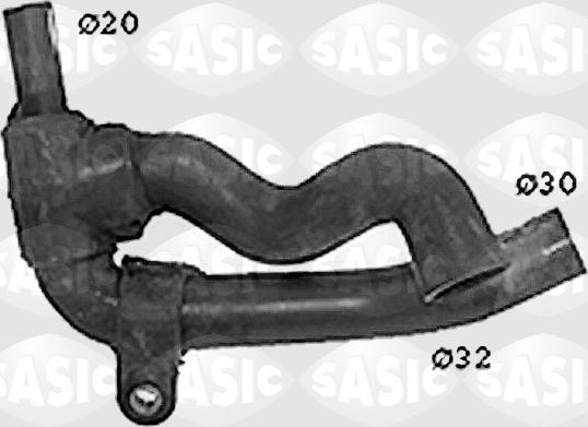 Sasic SWH4266 - Flessibile radiatore www.autoricambi360.it