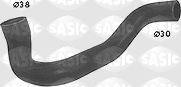 Sasic SWH4219 - Flessibile radiatore www.autoricambi360.it