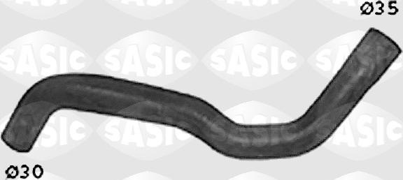 Sasic SWH4274 - Flessibile radiatore www.autoricambi360.it
