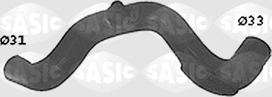 Sasic SWH4276 - Flessibile radiatore www.autoricambi360.it