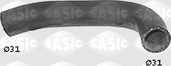 Sasic SWH6599 - Flessibile radiatore www.autoricambi360.it