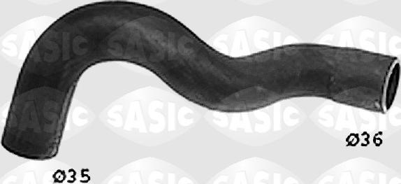 Sasic SWH6666 - Flessibile radiatore www.autoricambi360.it