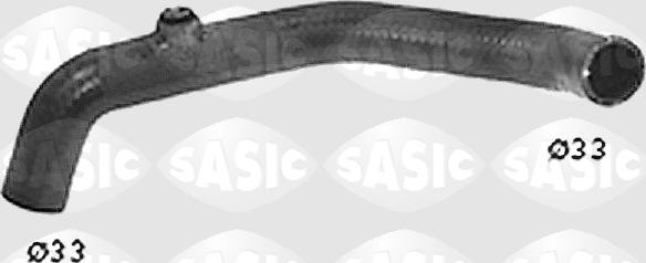 Sasic SWH6681 - Flessibile radiatore www.autoricambi360.it