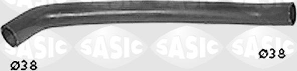 Sasic SWH6628 - Flessibile radiatore www.autoricambi360.it