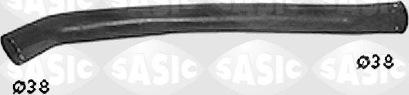 Sasic SWH6627 - Flessibile radiatore www.autoricambi360.it