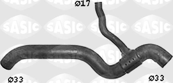 Sasic SWH6726 - Flessibile radiatore www.autoricambi360.it