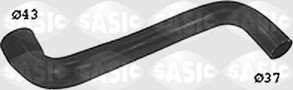 Sasic SWH0454 - Flessibile radiatore www.autoricambi360.it
