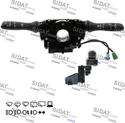 Sidat 430874 - Leva devio guida www.autoricambi360.it
