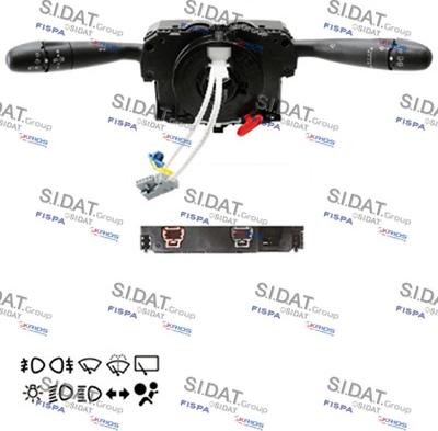 Sidat 431332 - Leva devio guida www.autoricambi360.it