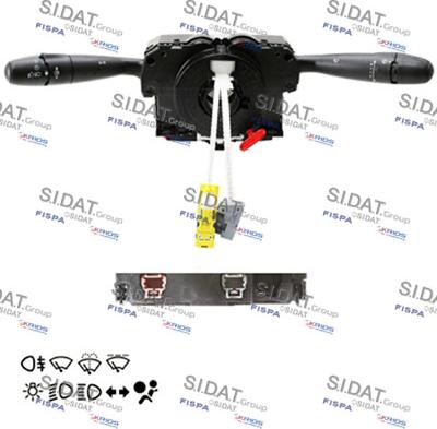 Sidat 431328 - Leva devio guida www.autoricambi360.it
