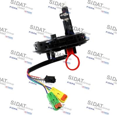 Sidat 431211A2 - Molla spiroelicoidale, Airbag www.autoricambi360.it