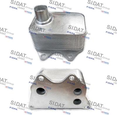 Sidat 590009 - Radiatore olio, Olio motore www.autoricambi360.it