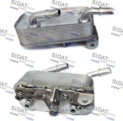 Sidat 590026 - Radiatore olio, Olio motore www.autoricambi360.it