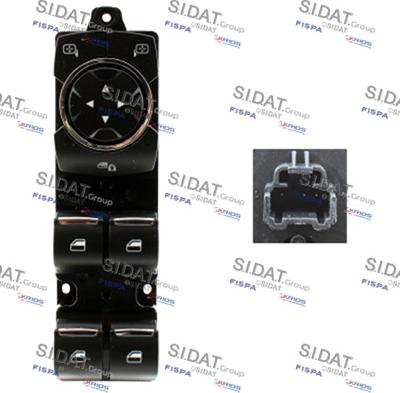 Sidat 5.145715 - Interruttore, Alzacristallo www.autoricambi360.it