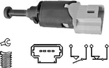 Sidat 5.140098 - Interruttore luce freno www.autoricambi360.it