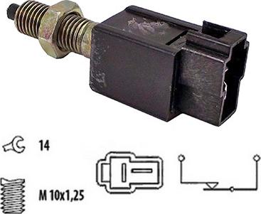 Sidat 5.140060 - Interruttore luce freno www.autoricambi360.it