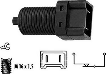 Sidat 5.140026 - Interruttore luce freno www.autoricambi360.it