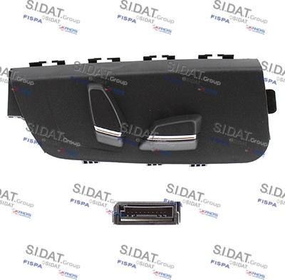 Sidat 640022 - Interruttore, Regolazione sedile www.autoricambi360.it