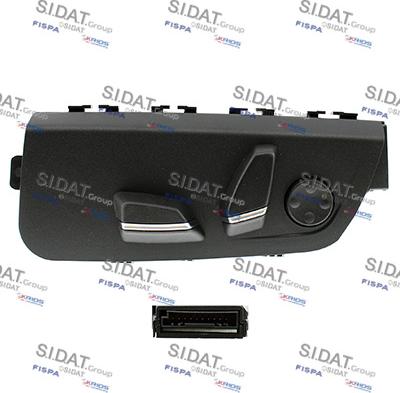 Sidat 640122 - Interruttore, Regolazione sedile www.autoricambi360.it