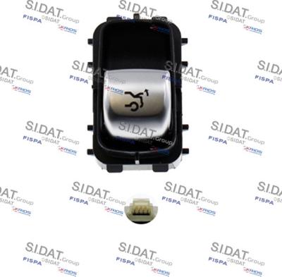 Sidat 640381A2 - Interruttore, Sbloccaggio cofano posteriore www.autoricambi360.it