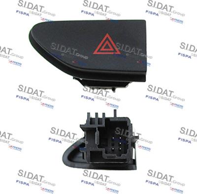 Sidat 660646A2 - Interruttore, Lampeggiatore d'emergenza www.autoricambi360.it