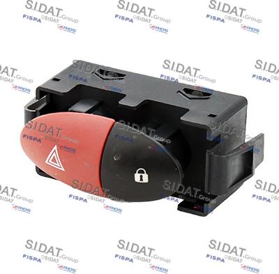 Sidat 661020A2 - Interruttore, Lampeggiatore d'emergenza www.autoricambi360.it