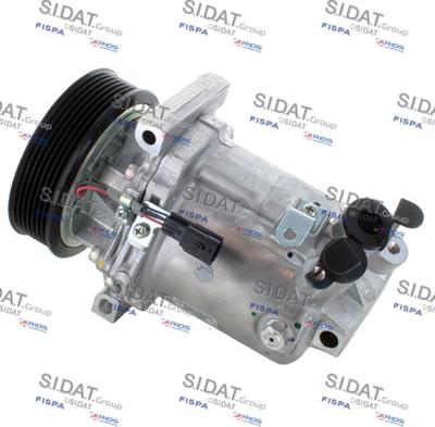 Sidat 1.9157 - Compressore, Climatizzatore www.autoricambi360.it