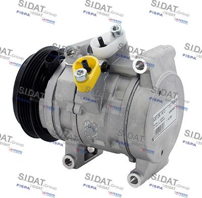 Sidat 14124A - Compressore, Climatizzatore www.autoricambi360.it