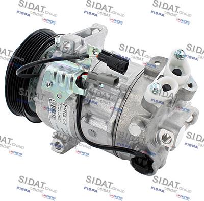 Sidat 1.5491A - Compressore, Climatizzatore www.autoricambi360.it