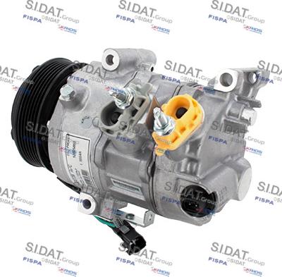 Sidat 1.5554A - Compressore, Climatizzatore www.autoricambi360.it