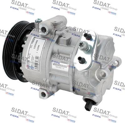 Sidat 1.5209A - Compressore, Climatizzatore www.autoricambi360.it