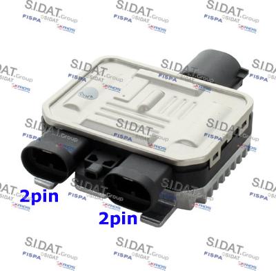 Sidat 10.6118 - Centralina, Ventola elettr. (Raffreddamento motore) www.autoricambi360.it