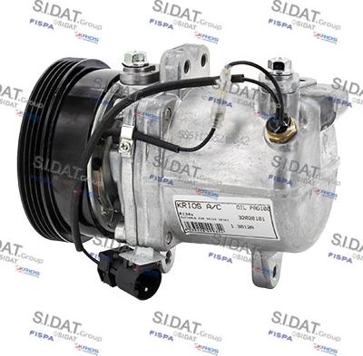 Sidat 1.3012A - Compressore, Climatizzatore www.autoricambi360.it