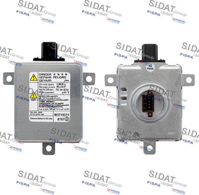 Sidat 12705A2 - Centralina, Illuminazione www.autoricambi360.it