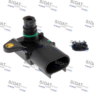 Sidat 84.200A2 - Sensore, Pressione collettore d'aspirazione www.autoricambi360.it