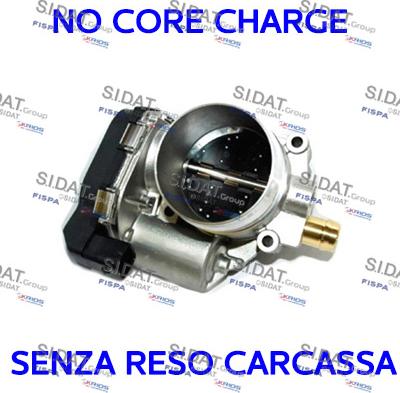 Sidat 88.156R - Corpo farfallato www.autoricambi360.it