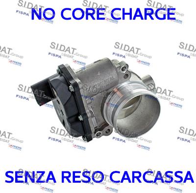 Sidat 88.342R - Corpo farfallato www.autoricambi360.it